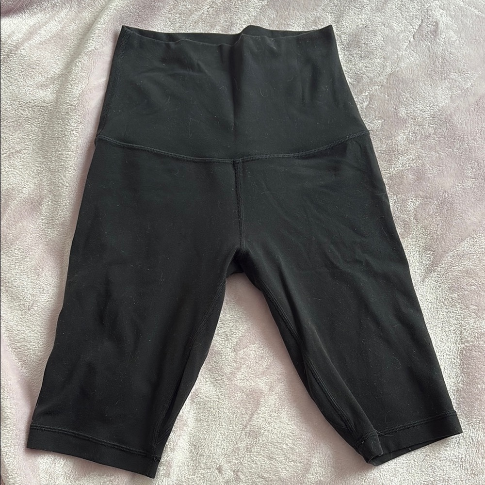 lululemon athletica Black Bike Shorts